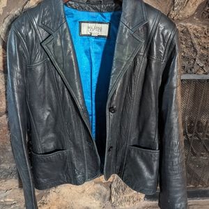 Wilson’s Leather Maxima Women’s Genuine Soft Leather Jacket Size Large Moto